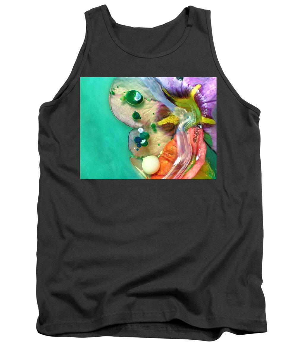  Tank Top featuring the photograph Flower by Lorella Schoales