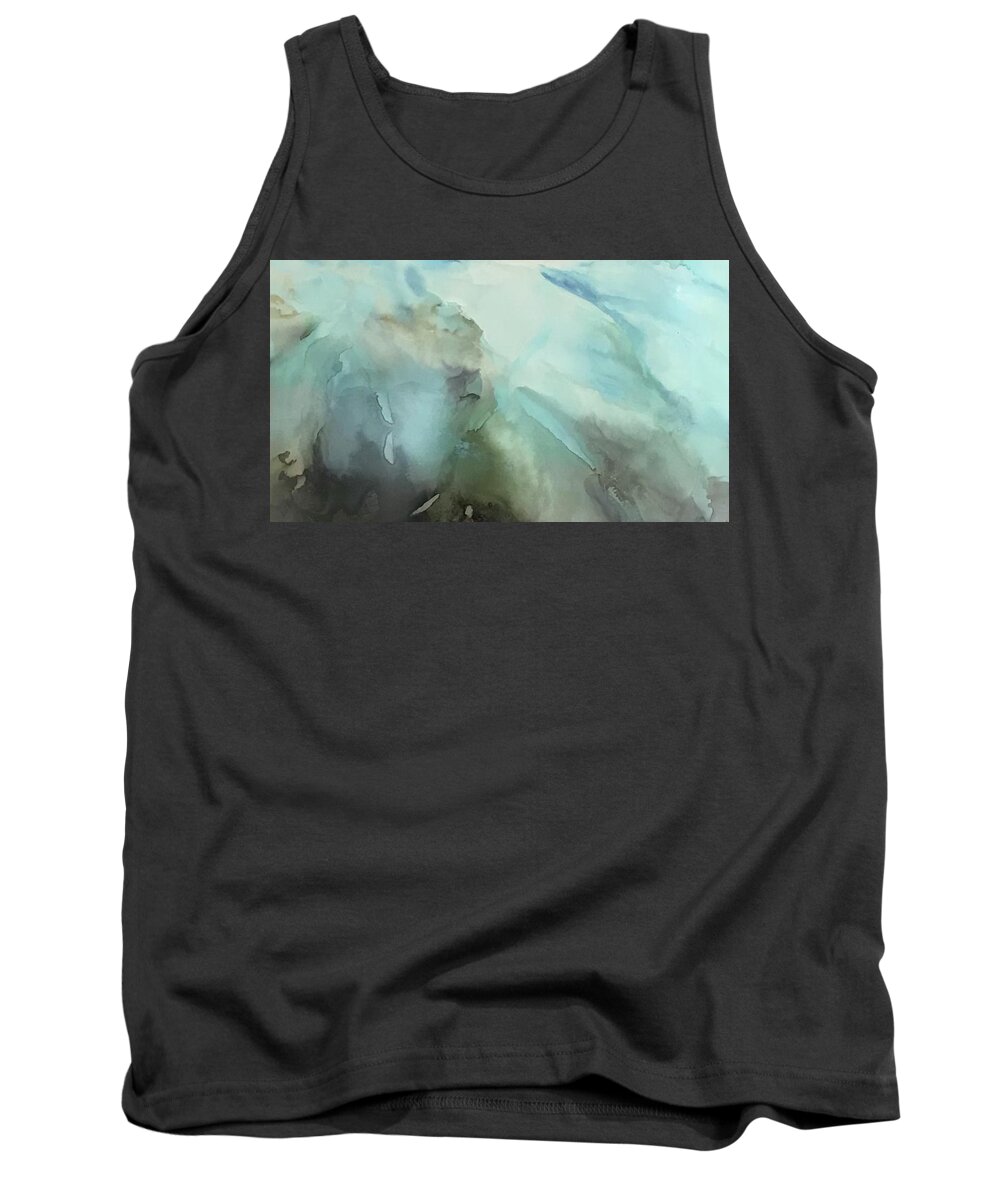  Tank Top featuring the painting Frozen by Tommy McDonell