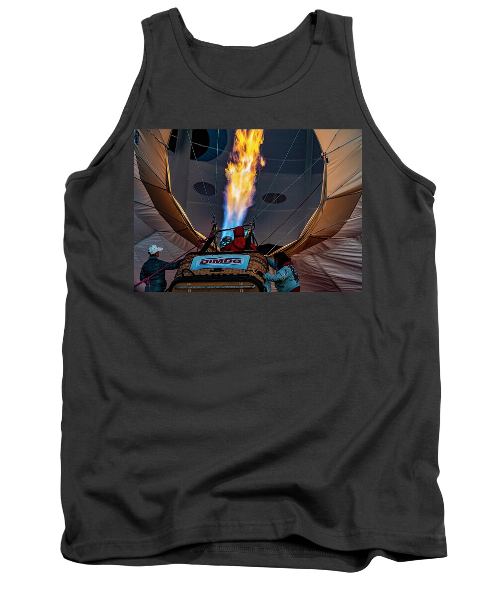 Balloon Tank Top featuring the digital art Going Hot by Todd Tucker