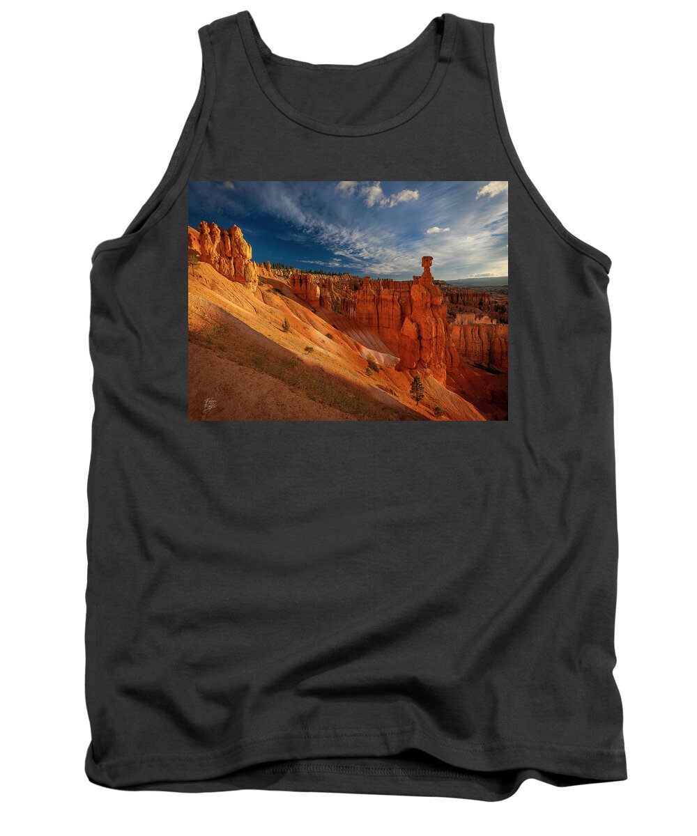 50s Tank Top featuring the photograph Good Morning Bryce by Edgars Erglis