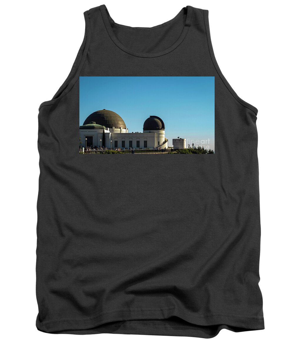 Griffith Observatory Tank Top featuring the photograph Griffith Observatory by Mary Capriole