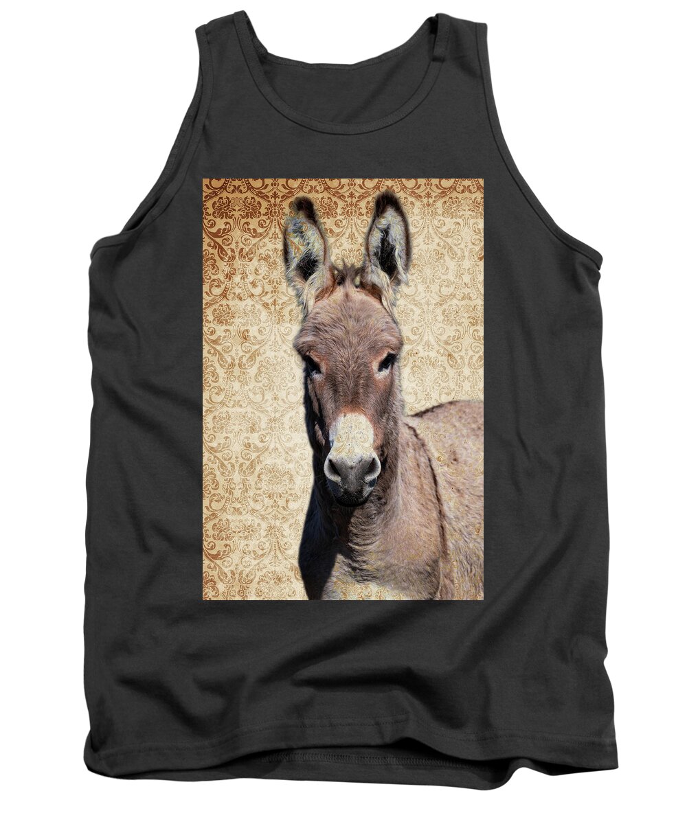 Wild Burros Tank Top featuring the photograph Handsome Jack by Mary Hone