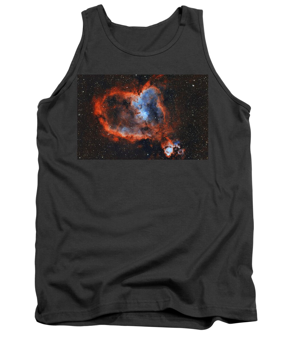 Nebula Tank Top featuring the photograph Heart Nebula by Brian Weber
