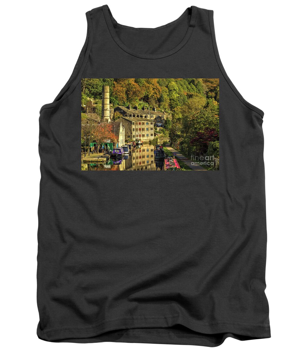 Uk Tank Top featuring the photograph Hebden Bridge, West Yorkshire by Tom Holmes Photography