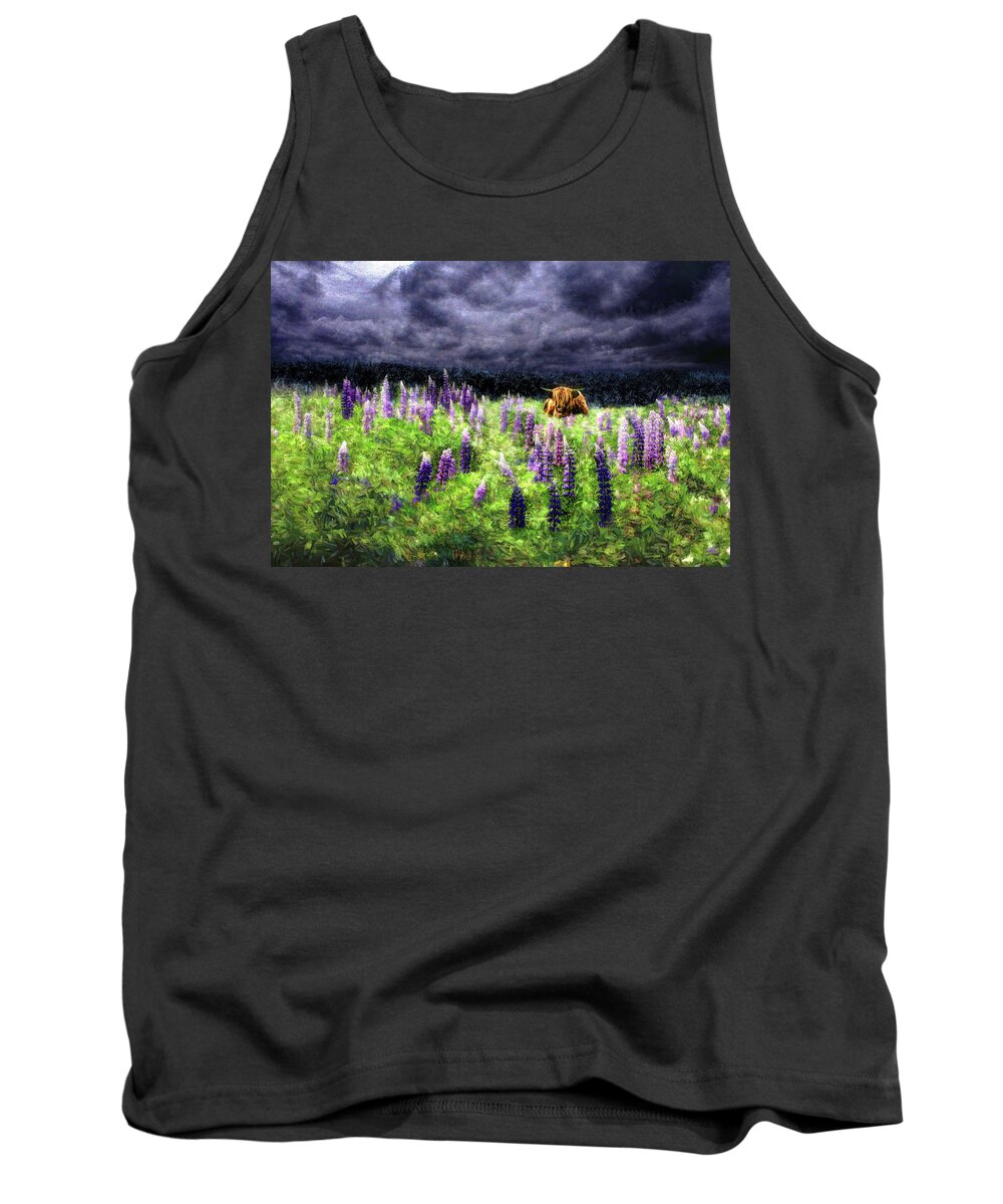Highlander Tank Top featuring the photograph Highland Storm #1 Dreams of the Storm by Wayne King