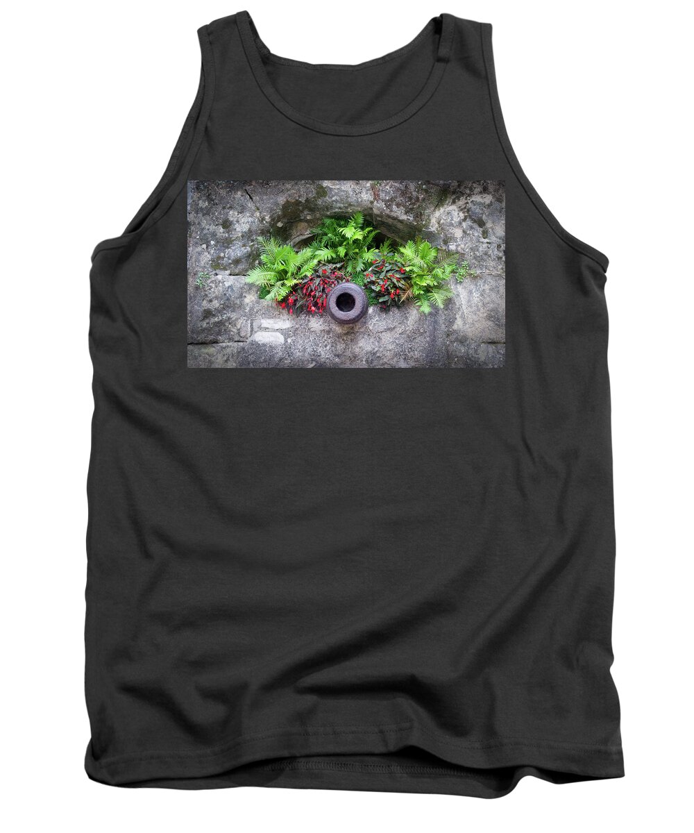 Ancient Tank Top featuring the photograph I did my part by Jean-Luc Farges