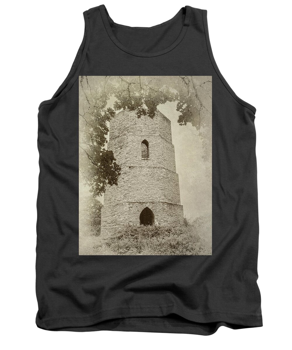 Fairy Tale Tank Top featuring the photograph I Found the Tower of Rapunzel by Mary Lee Dereske