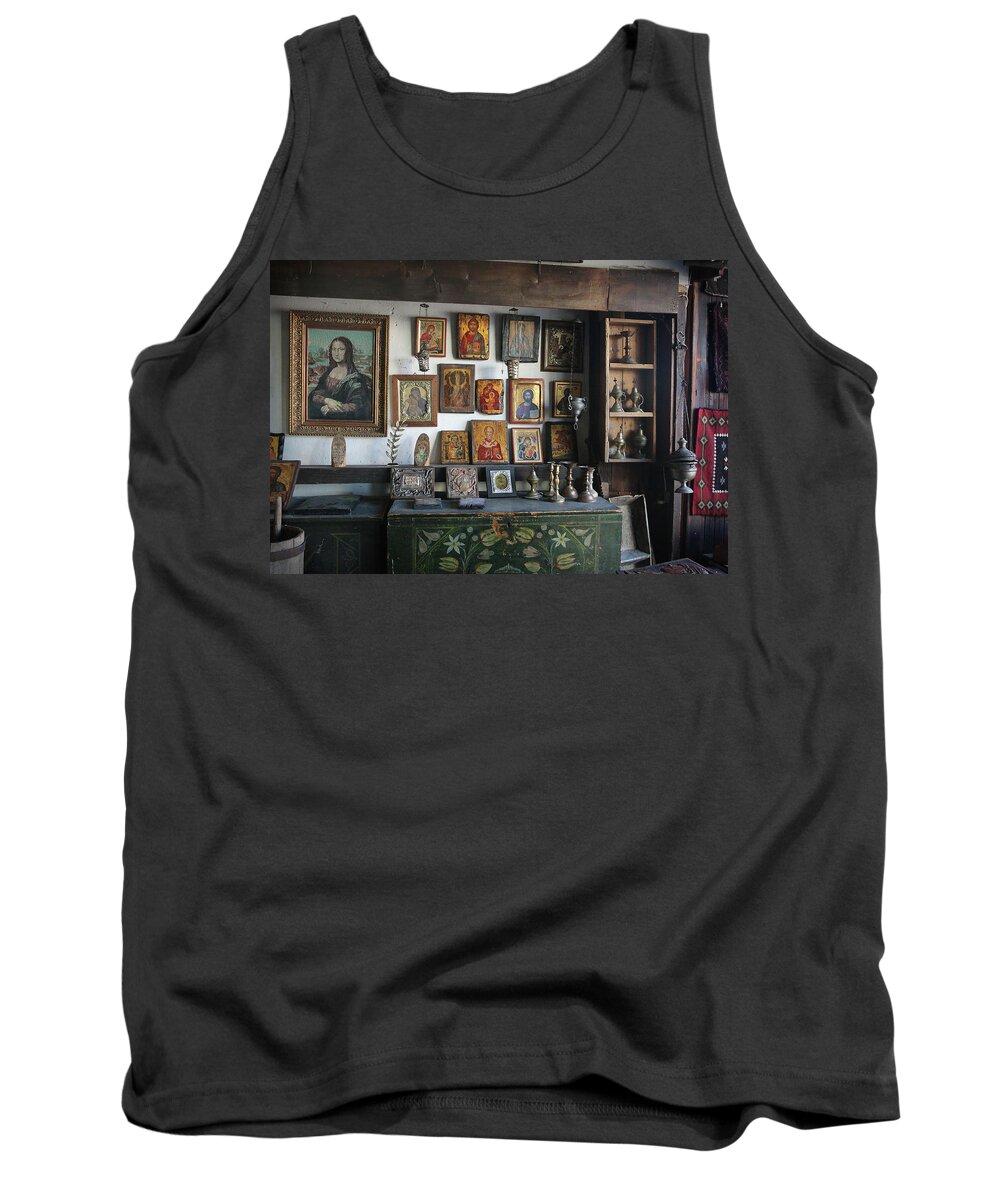 Greece Tank Top featuring the photograph Icons and more by M Kathleen Warren