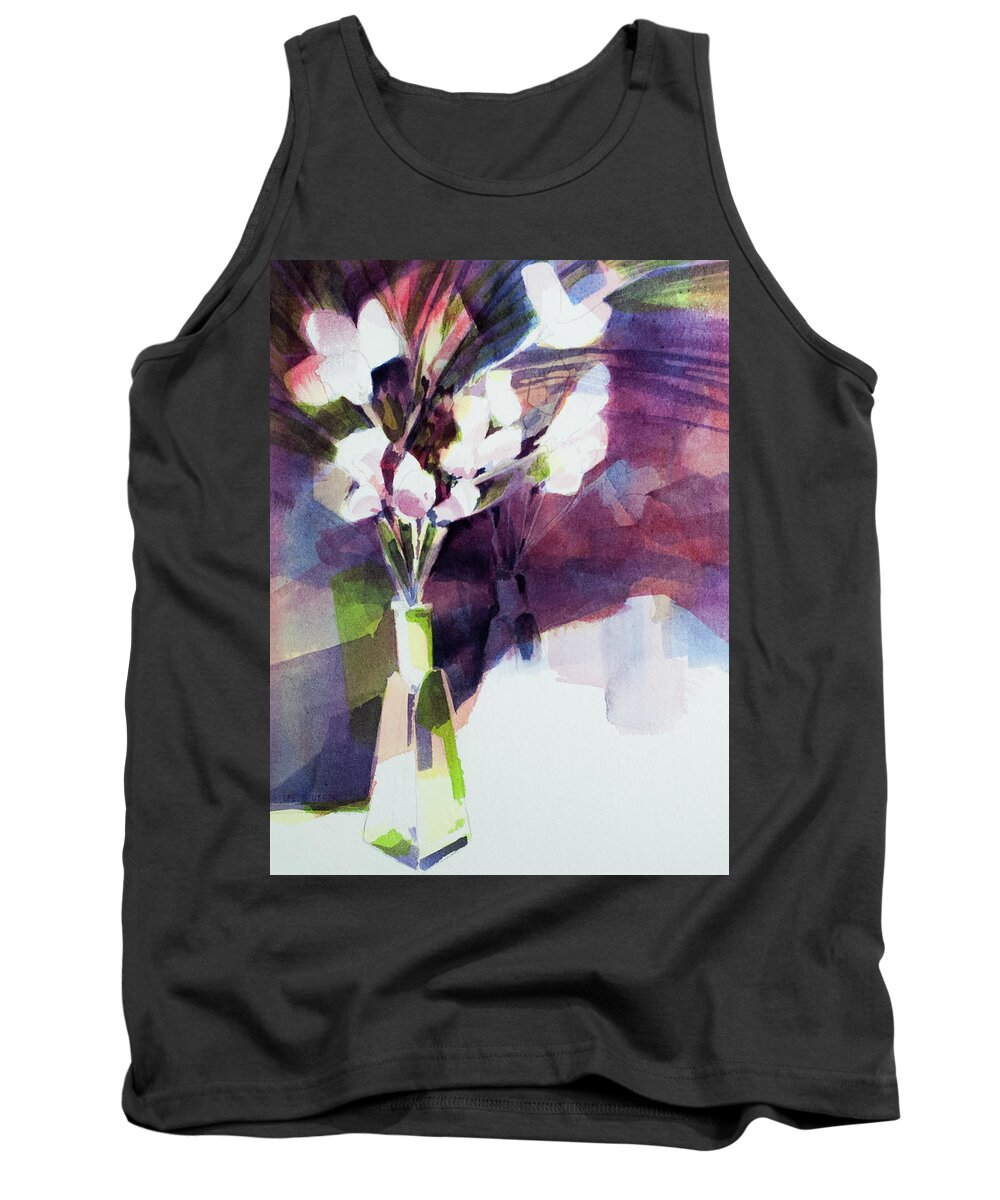 Artwork Tank Top featuring the painting Illusion by Lee Beuther