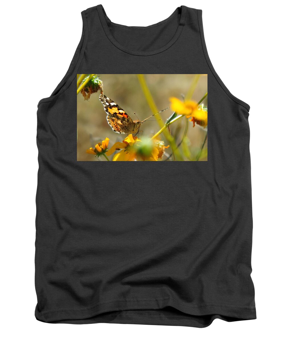 Sonoran Spring Tank Top featuring the photograph In the Sonoran Spring by Bill Tomsa