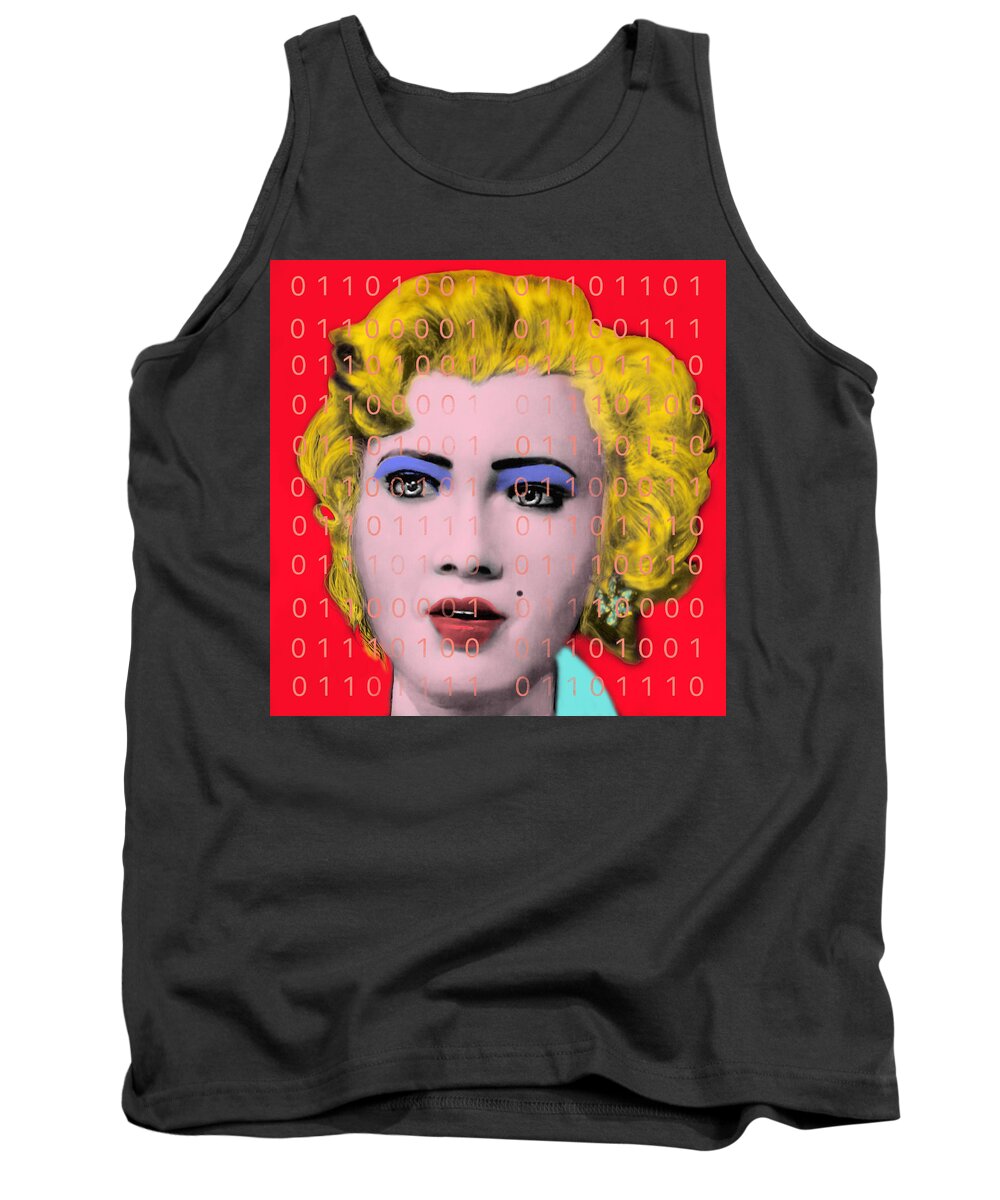 Sophia Tank Top featuring the digital art Incredible Contraption by Steve Hayhurst
