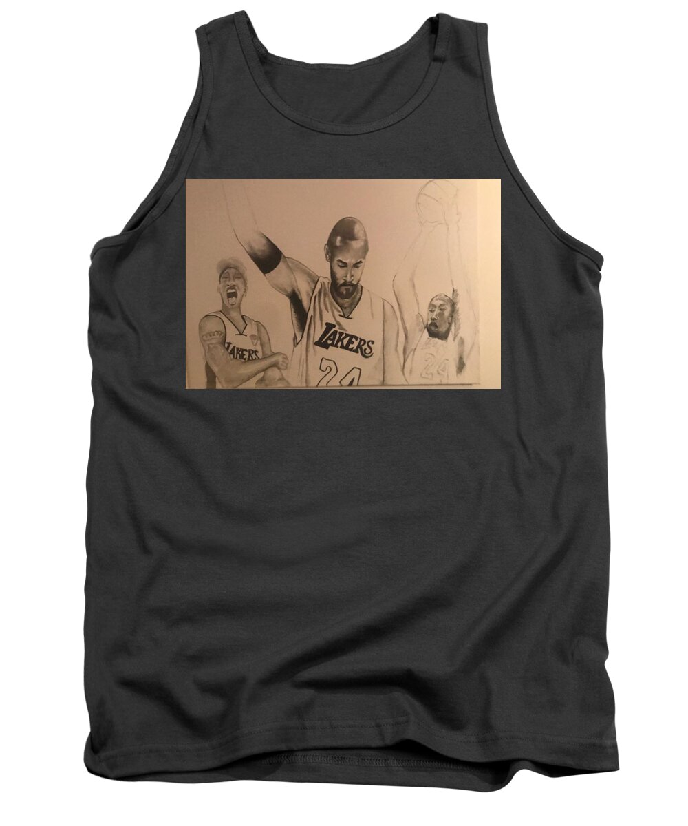  Tank Top featuring the drawing KB by Angie ONeal