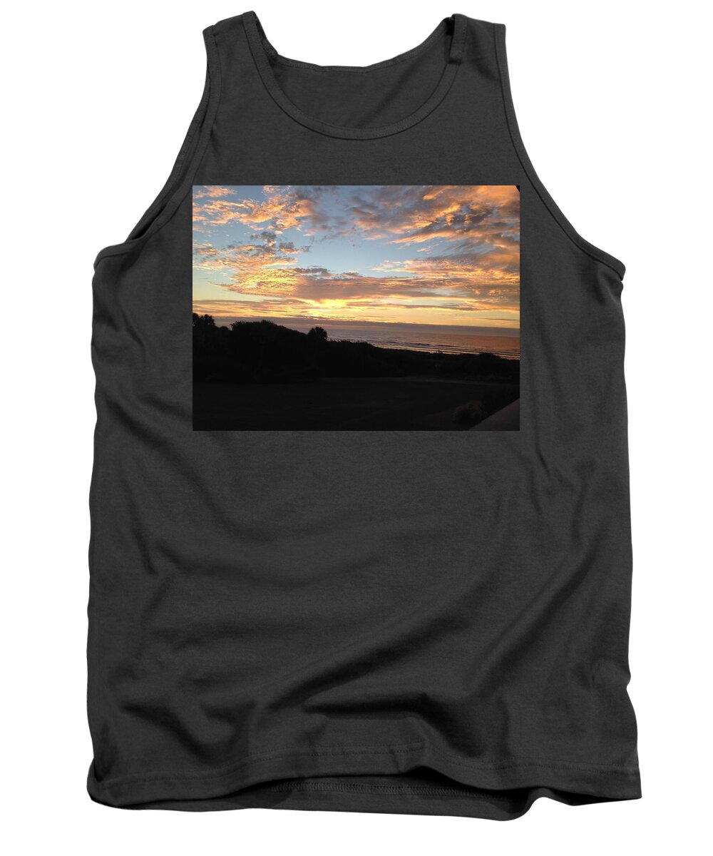 Kiawah Island Tank Top featuring the photograph Kiawah Island two Sunset by Catherine Wilson