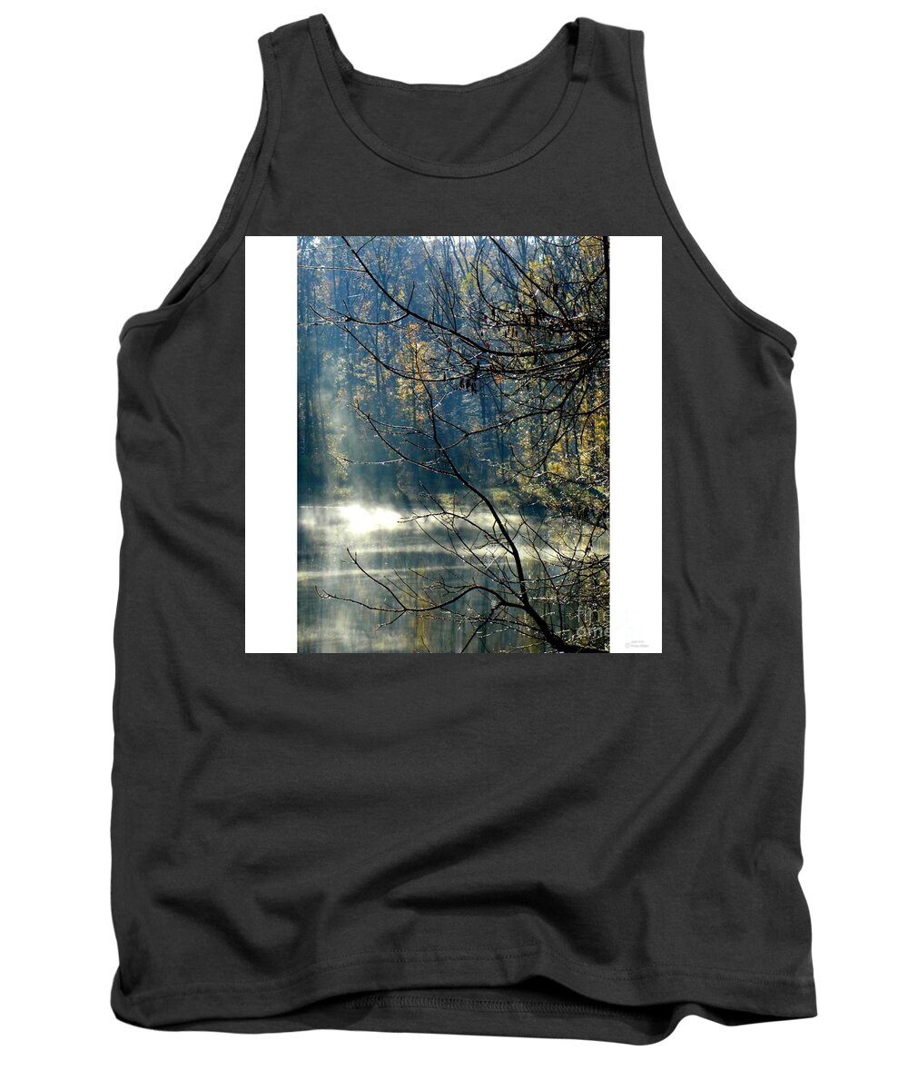 Lake Tank Top featuring the photograph Lake in the Woods by Craig Walters