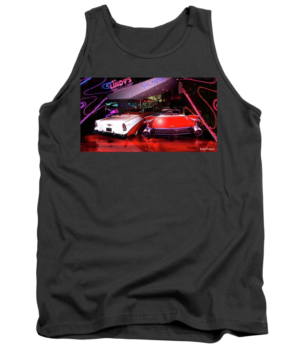  Tank Top featuring the photograph Lindy's Drive-In by Robert Michaels