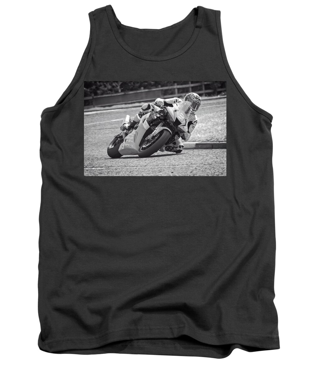 John Mcguinness Tank Top featuring the photograph Living Legend by Martyn Boyd