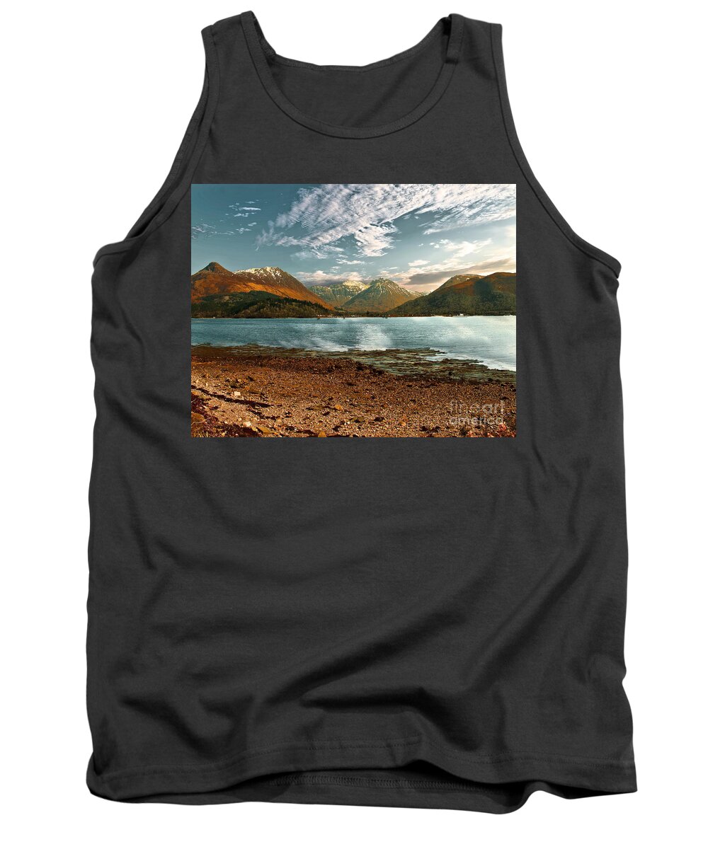Scotland Tank Top featuring the photograph Loch Leven by Richard Denyer