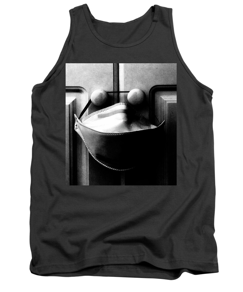 Mask Tank Top featuring the photograph Not Forgotten by Alina Oswald