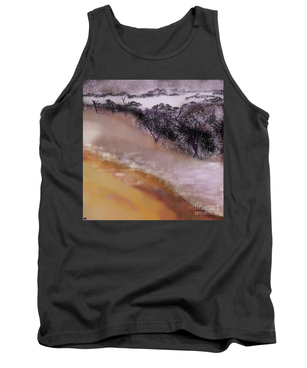Christmas Tank Top featuring the digital art Merry Christmas 2020 by Julie Grimshaw