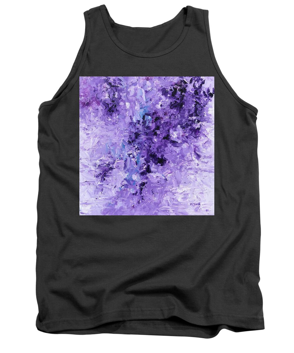 Mirage Tank Top featuring the painting Mirage # 8 by Milly Tseng