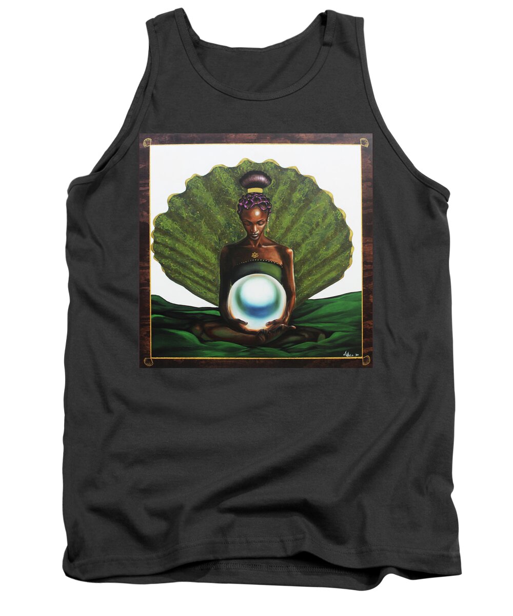 Mother Tank Top featuring the painting Mother of Pearl by Jerome White
