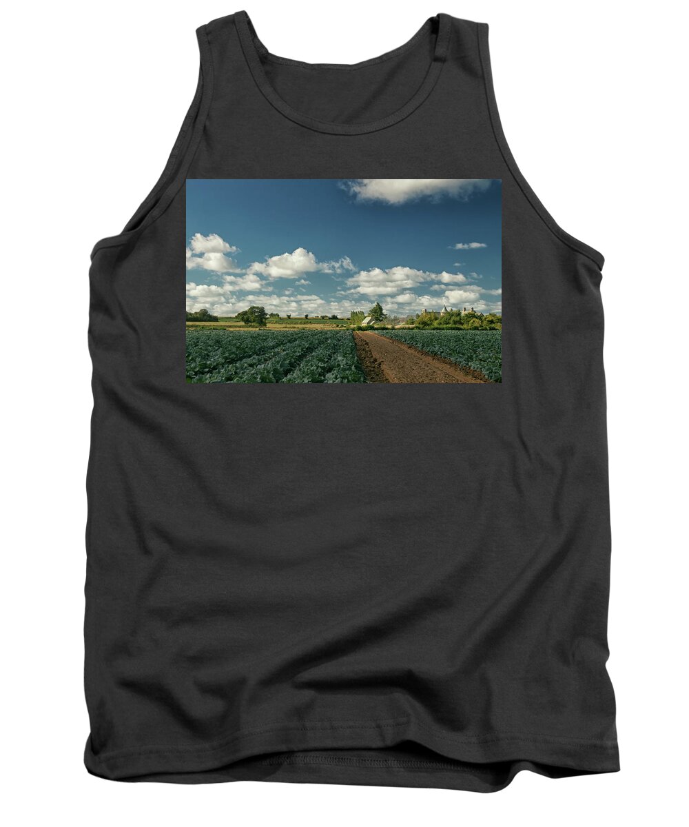Country Tank Top featuring the photograph Normandy Countryside 1 by Lisa Chorny