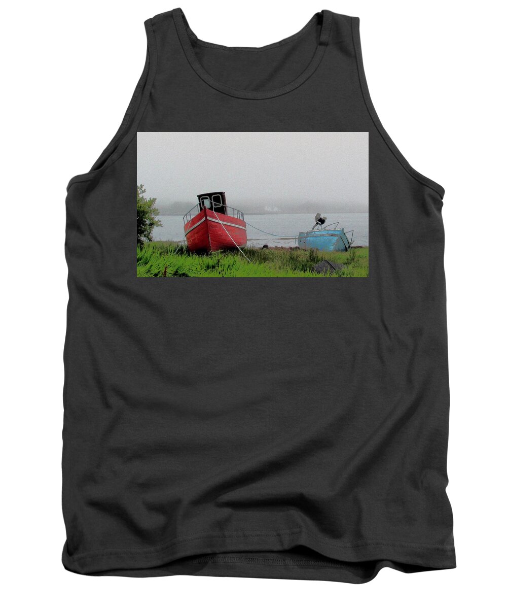 Walt Whitman Tank Top featuring the digital art O Captain my Captain by Cliff Wilson