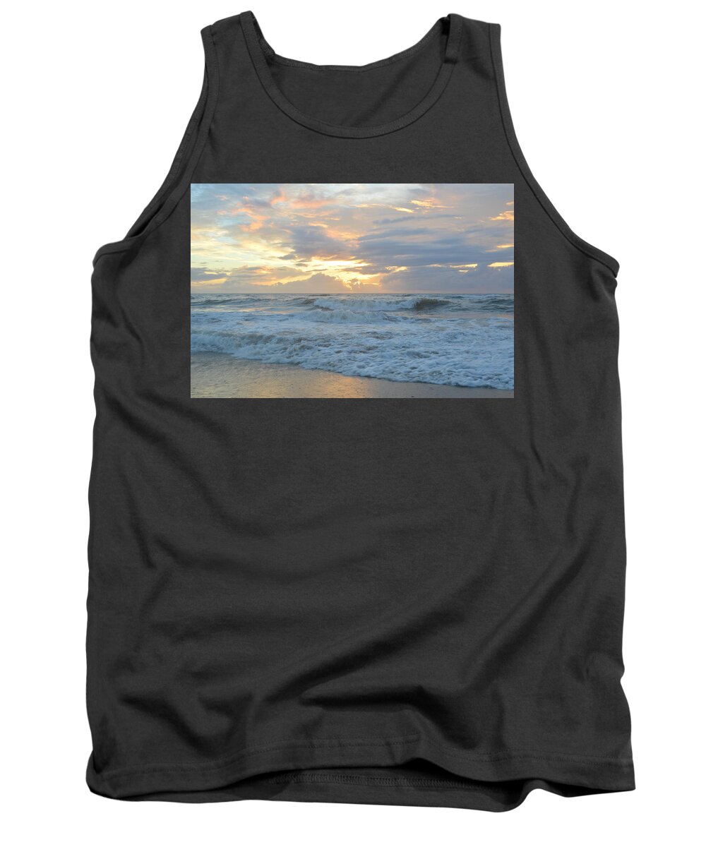 Barbara Bell Tank Top featuring the photograph OBX Sunrise 7/9 by Barbara Ann Bell