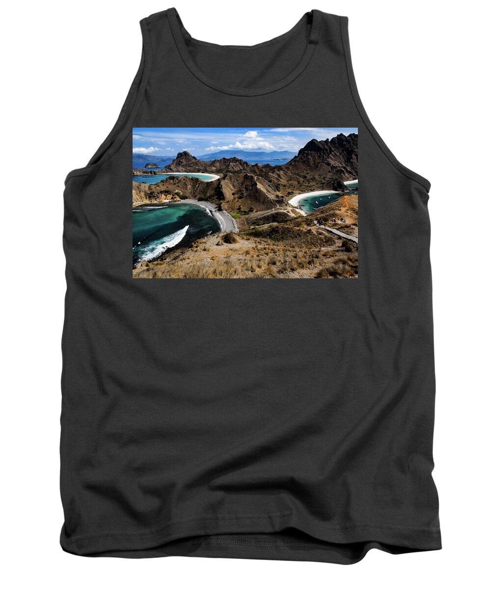Padar Tank Top featuring the photograph Eternity - Padar Island. Flores, Indonesia by Earth And Spirit