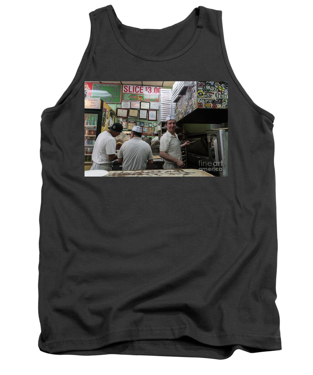 Pizza Tank Top featuring the photograph Palace Pizza, 2019 by Cole Thompson