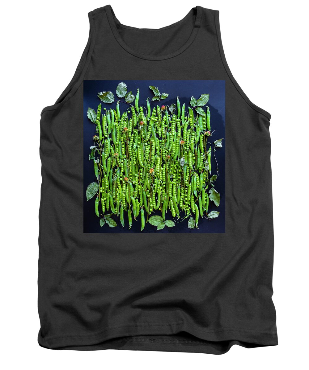 Peas On Earth Tank Top featuring the photograph Peas on Earth by Sarah Phillips