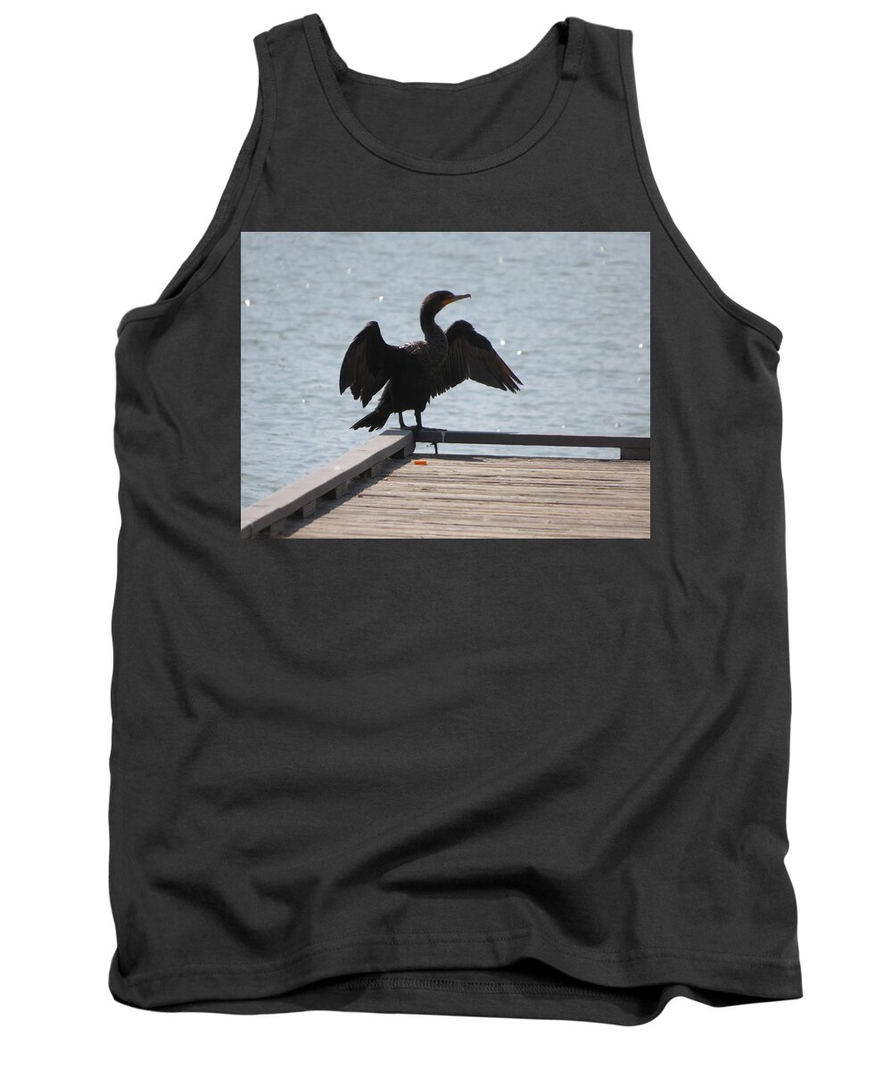 Bird Tank Top featuring the photograph Proud Bird by Raymond Fernandez