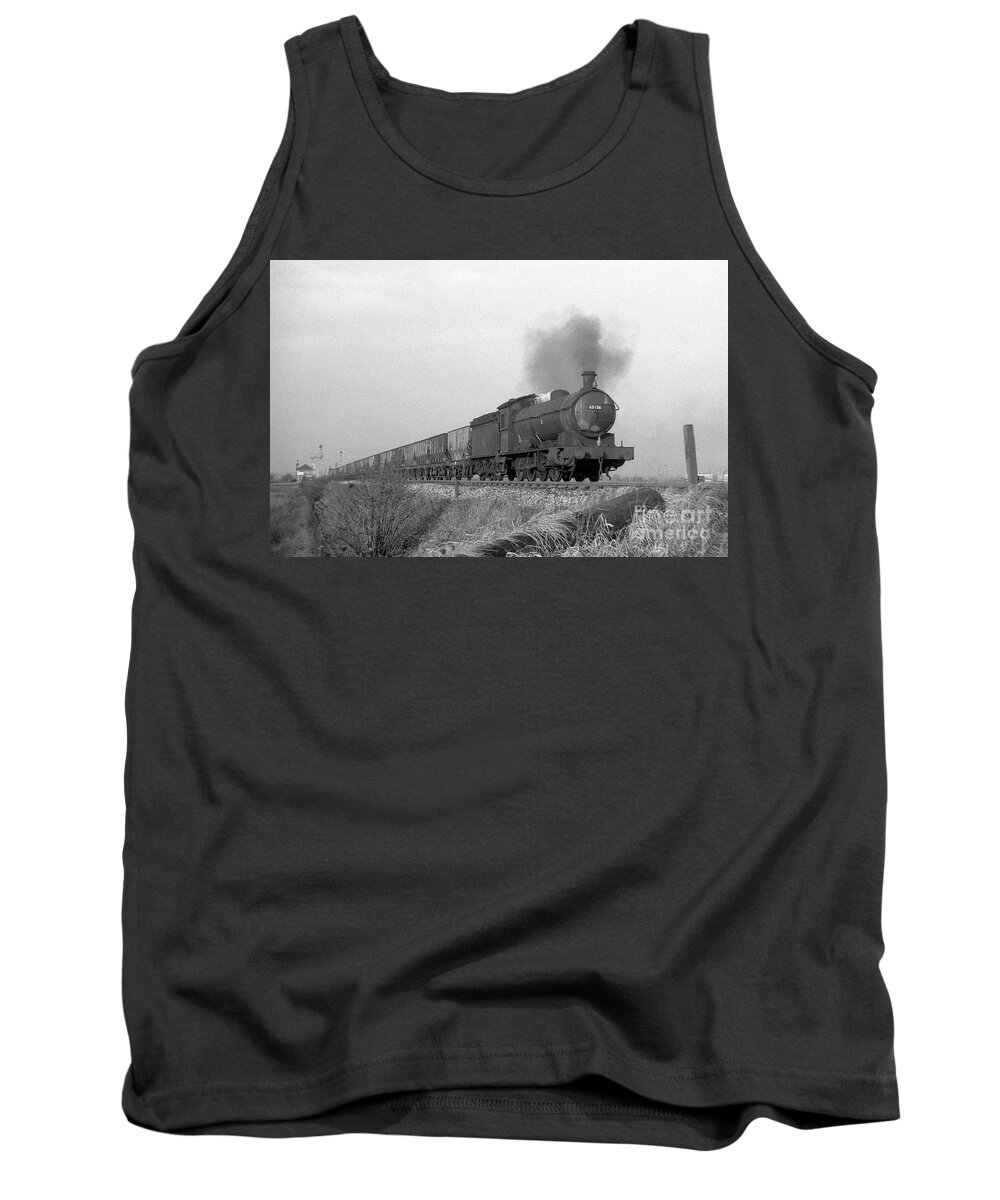 Old Tank Top featuring the photograph Q6 Steam Train by Bryan Attewell
