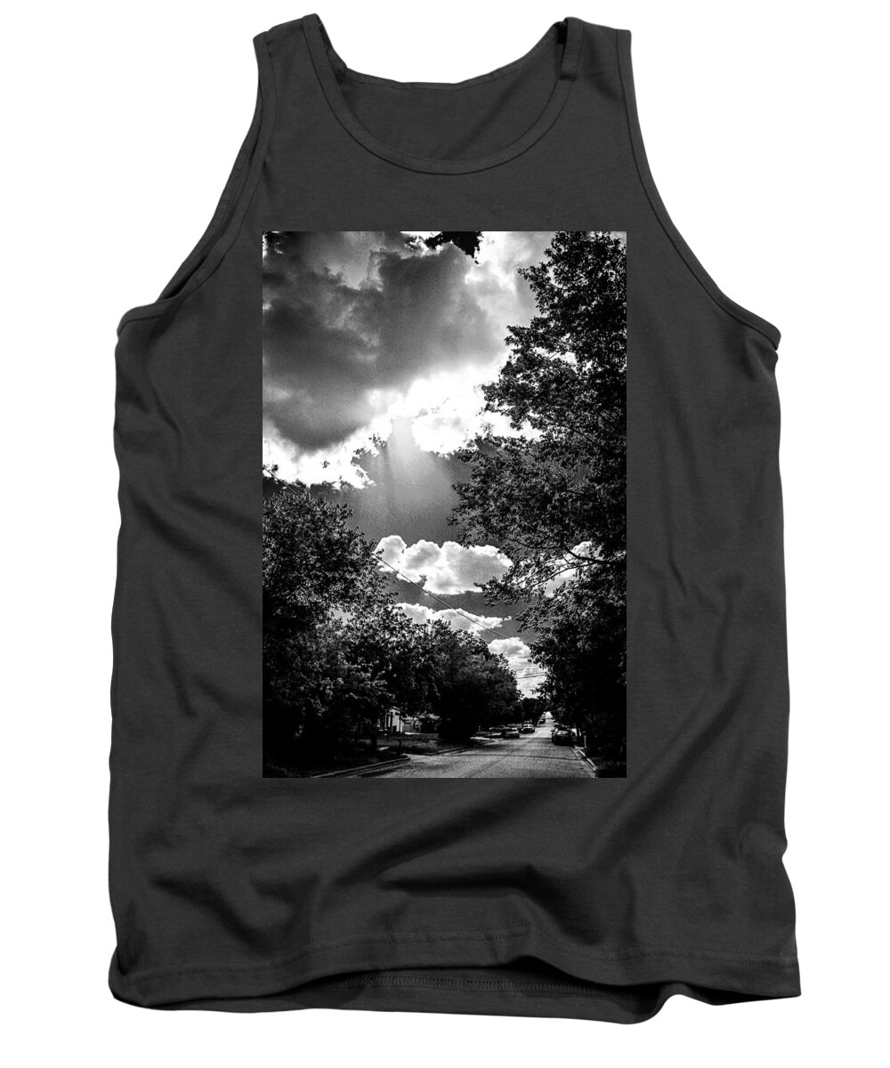 Sunshine Tank Top featuring the photograph Rays of Hope by W Craig Photography