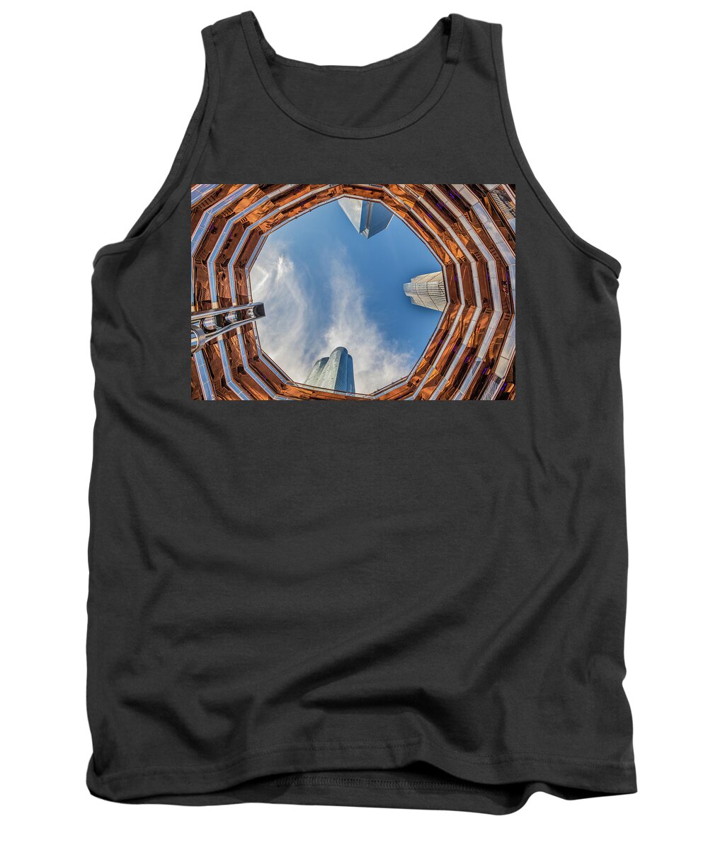 Vessel Tank Top featuring the photograph Reaching For The Sky by Elvira Peretsman