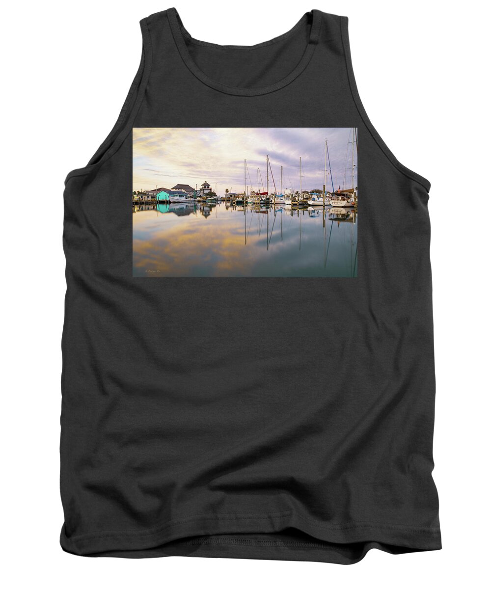 Rockport Tank Top featuring the photograph Reflecting on a New Year by Christopher Rice