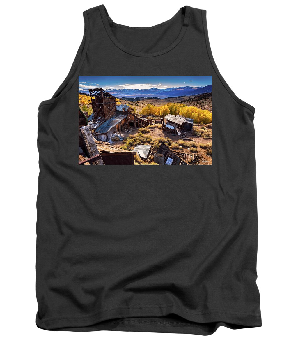 Ghost Town Tank Top featuring the photograph Remnants of the Past by Ryan Huebel