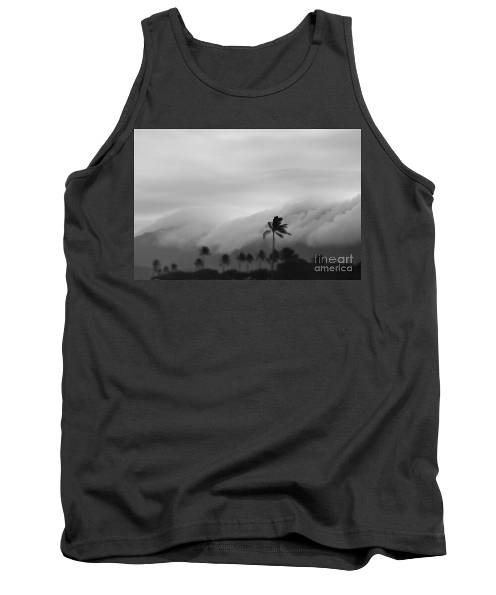 Oahu Tank Top featuring the photograph Rolling Mist Hawaiian Mountains by Debra Banks