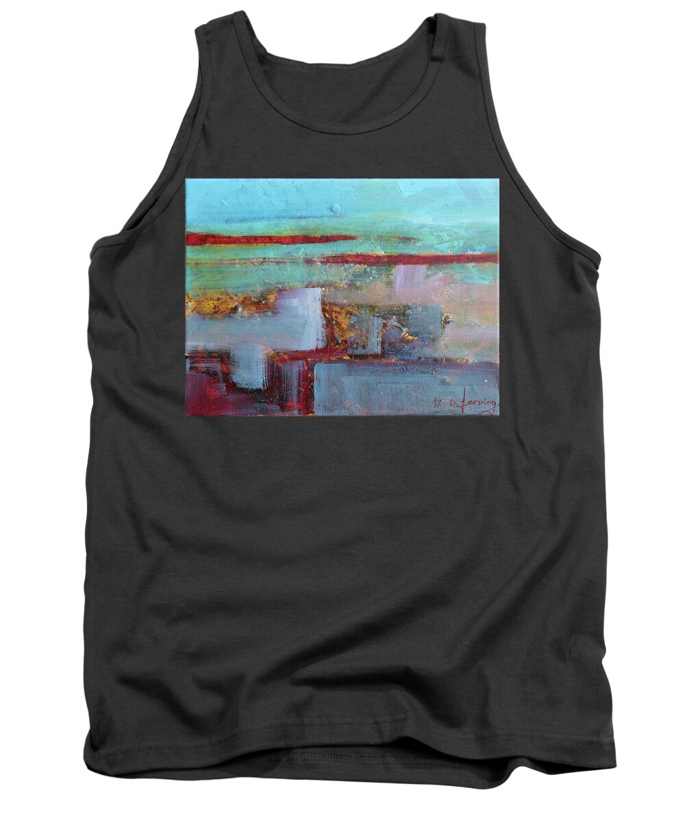  Tank Top featuring the painting Sand Bars by Douglas Jerving