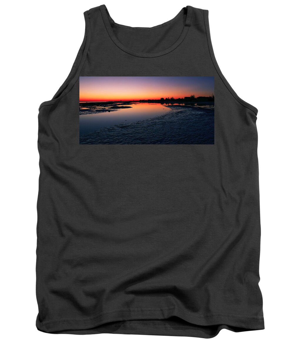 Sunset Tank Top featuring the photograph Search For Serenity by Montez Kerr