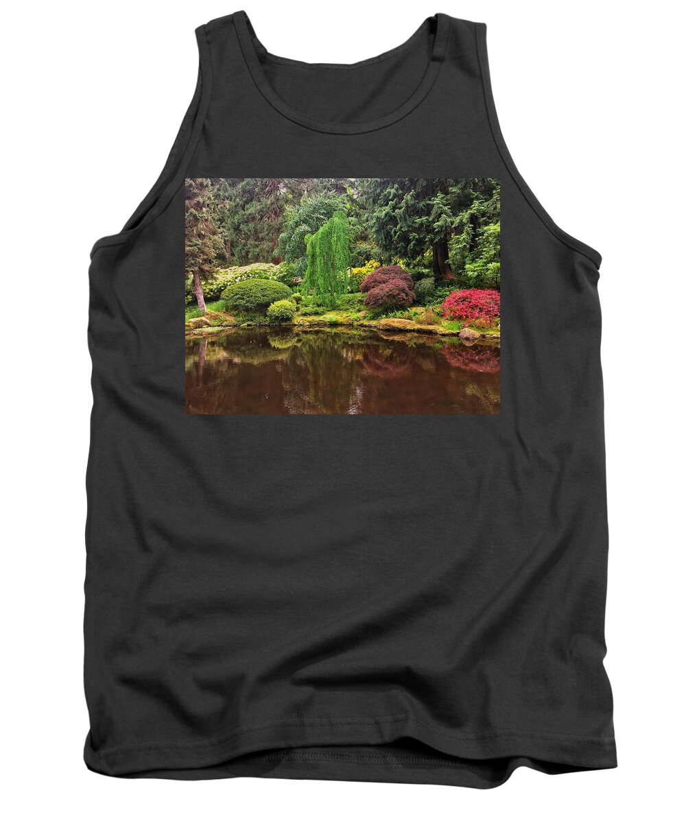 Serenity Tank Top featuring the photograph Serenity by Jerry Abbott