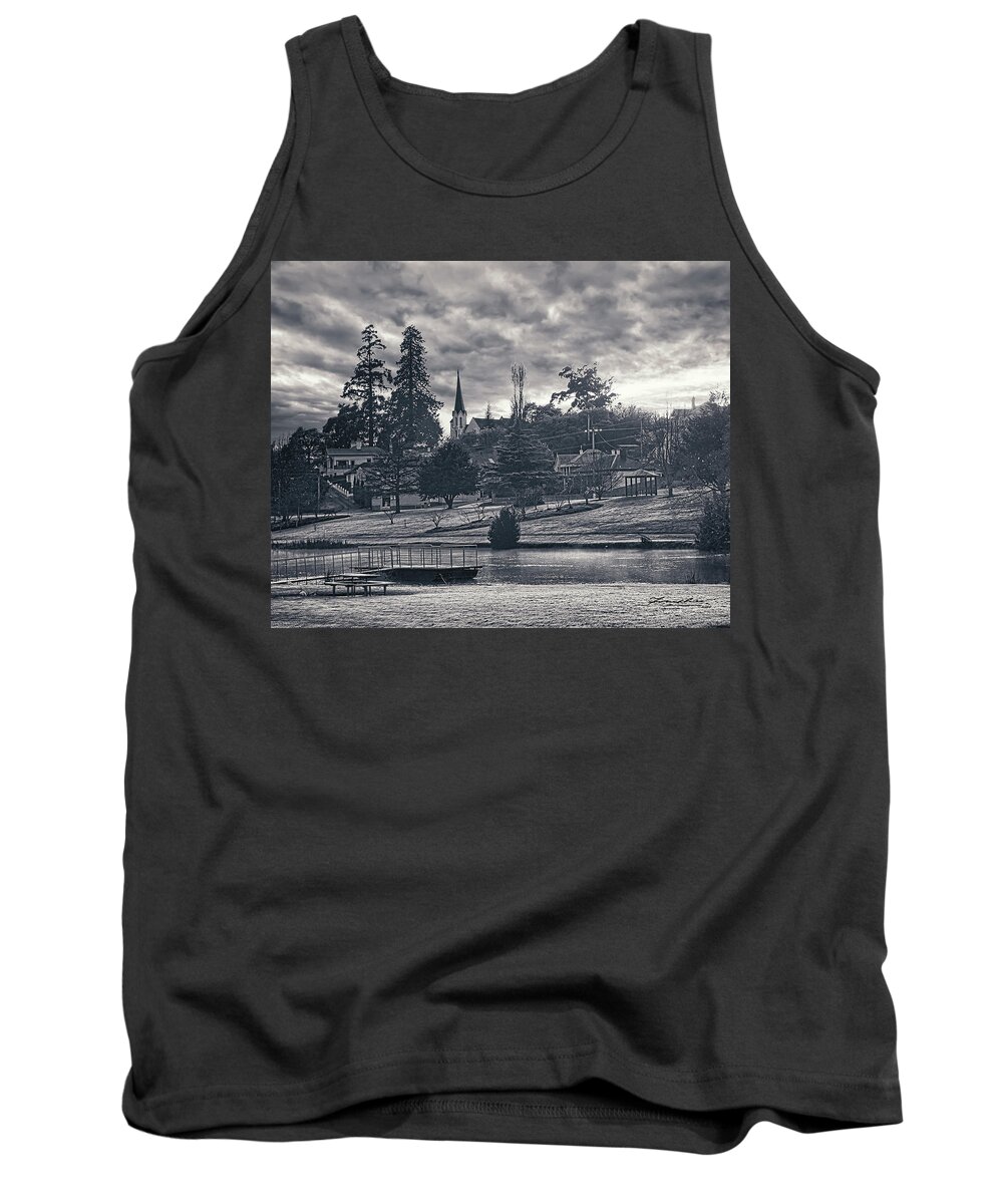 Australia Tank Top featuring the photograph Small Town by Frank Lee