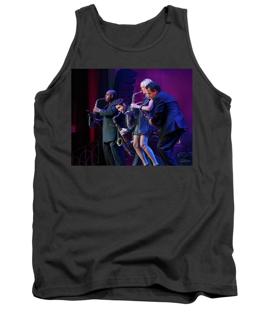 Smooth Jazz Tank Top featuring the photograph Smooth Jazz Greats by Steven Sparks
