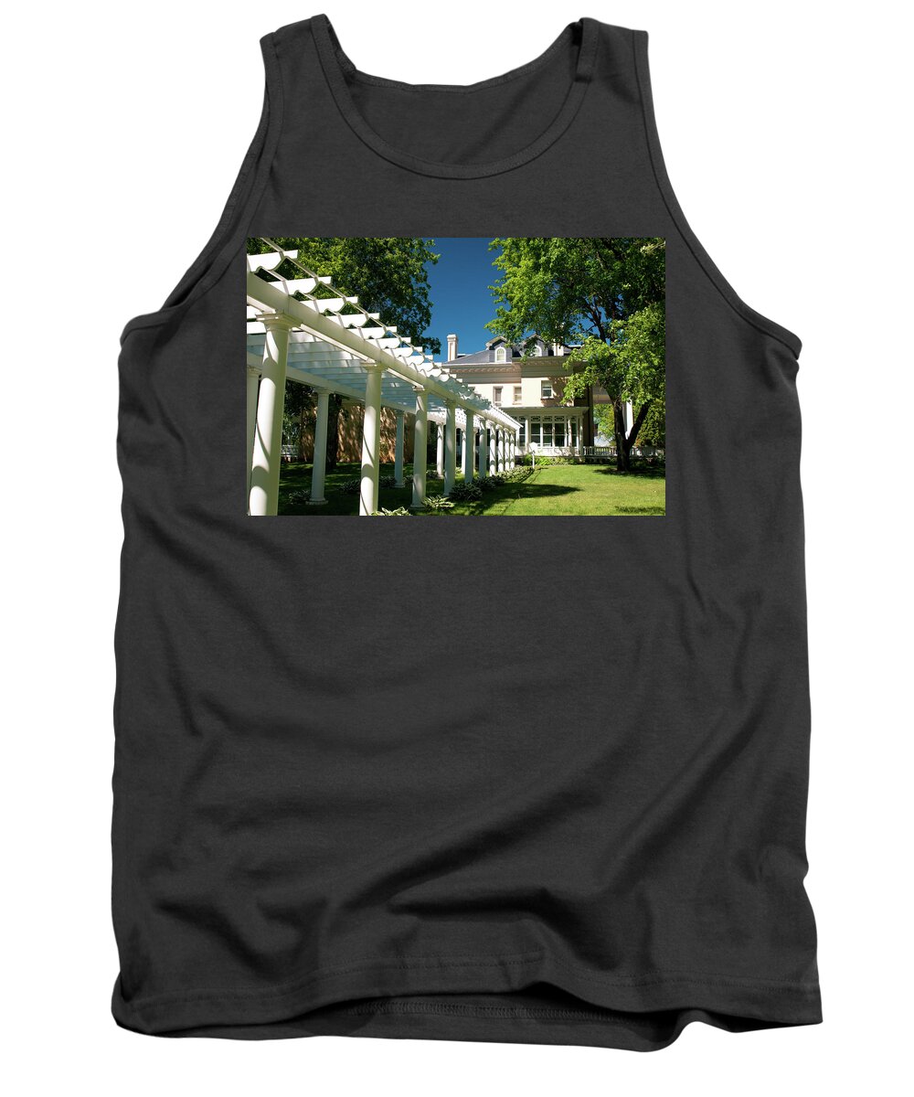Montana Tank Top featuring the photograph Southern View of Riverside by Tara Krauss