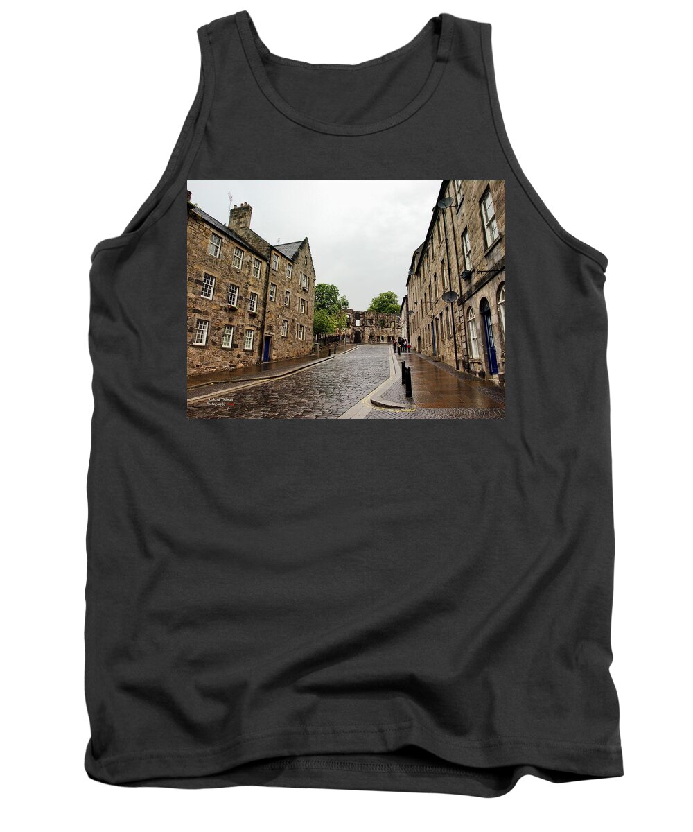 City Tank Top featuring the photograph Stirling City Street by Richard Thomas