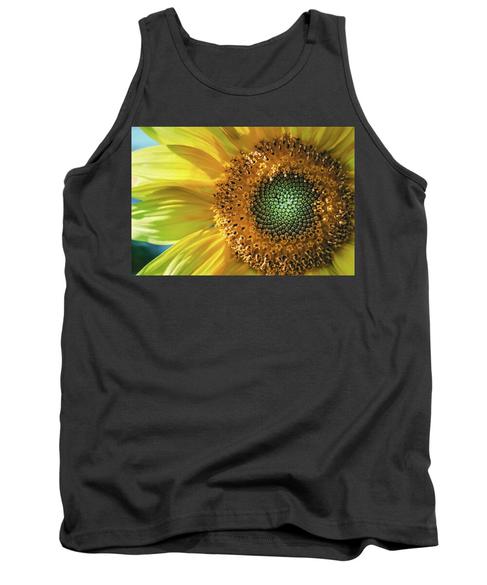 Sunflower Tank Top featuring the photograph Sunflower #1 by Ada Weyland