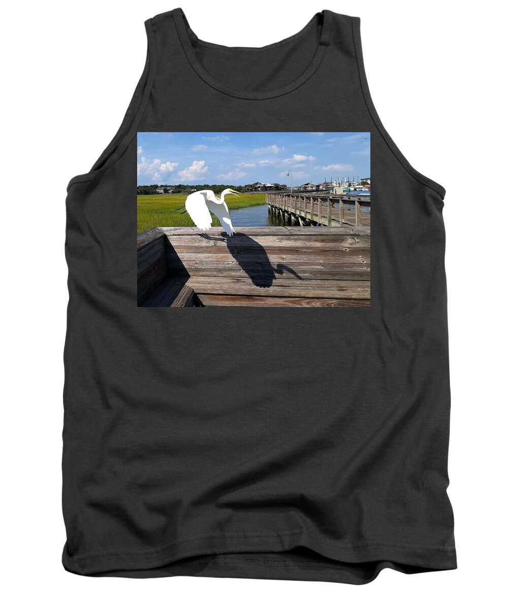 18 X 24 Print On Canvas Tank Top featuring the photograph Take Off by Victor Thomason