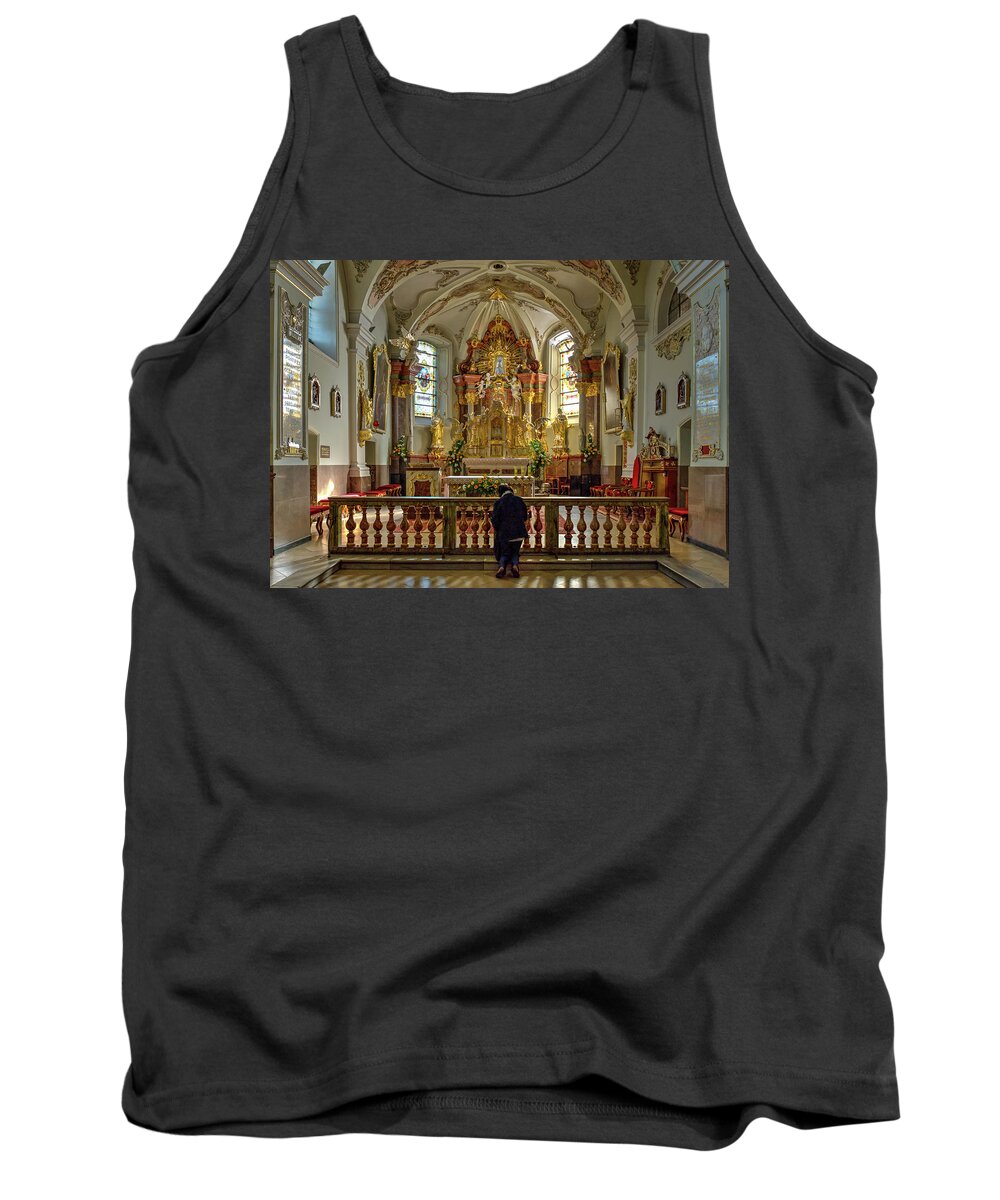 Basilica Tank Top featuring the photograph The Basilica of St Anne in Gora Swietej Anny Poland by Travel Quest Photography
