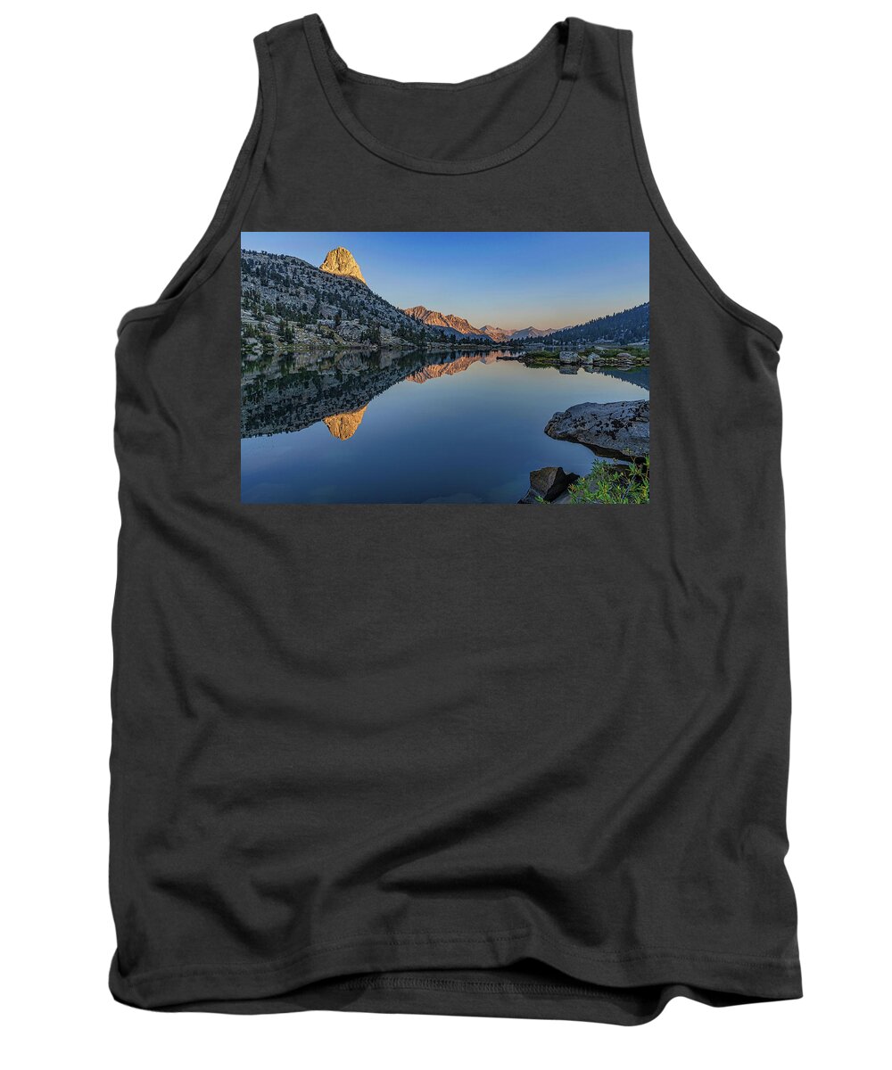Sierra Tank Top featuring the photograph The First Light of Morning by Martin Gollery