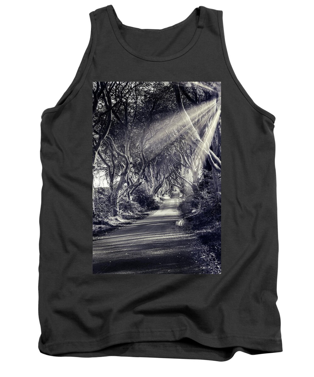 Ireland Tank Top featuring the photograph The Kings Road by Martyn Boyd